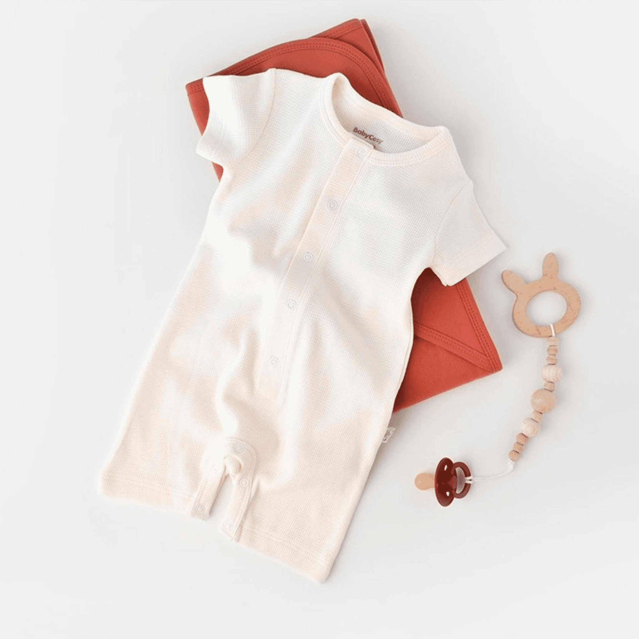 Kurzarm-Strampler aus Bio-Baumwolle - Cheeky Nomads