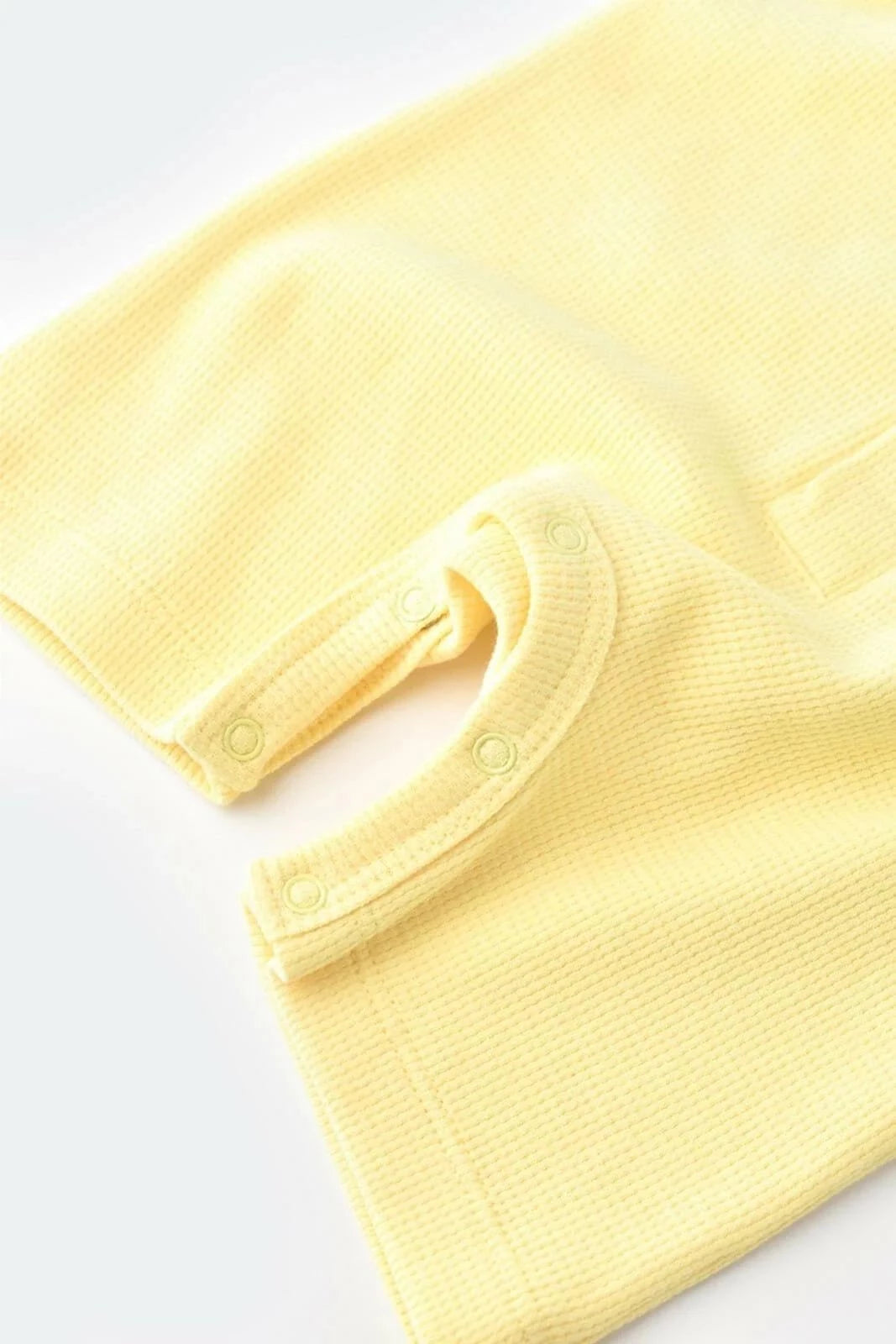 Kurzarm-Strampler aus Bio-Baumwolle - Gelb - Cheeky Nomads