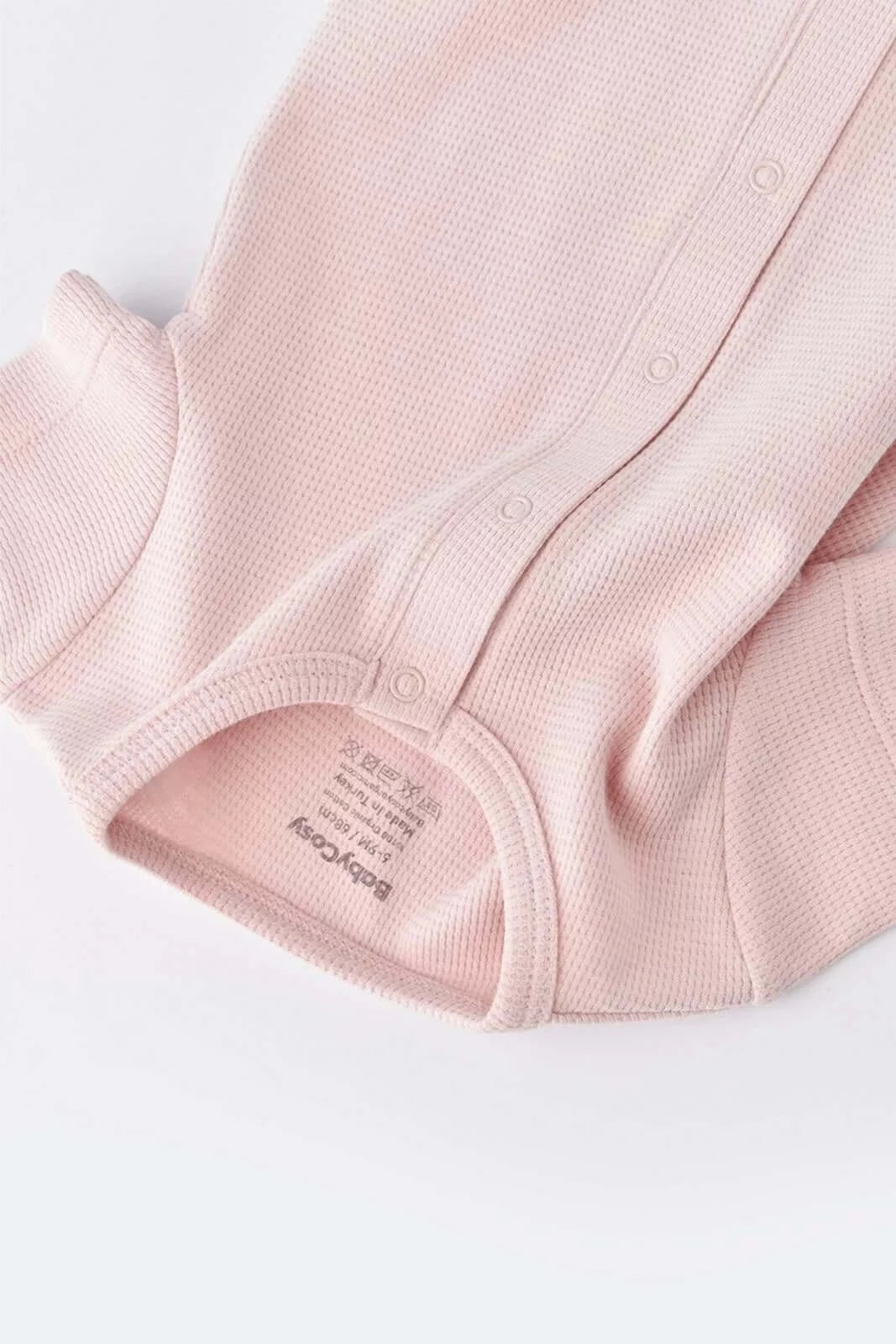 Kurzarm-Strampler aus Bio-Baumwolle - Rosa - Cheeky Nomads
