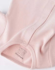 Kurzarm-Strampler aus Bio-Baumwolle - Rosa - Cheeky Nomads
