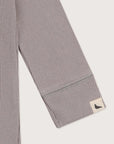 Gray ribbed Bodysuit