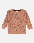 Bear Silhouette Sweatshirt - Ember