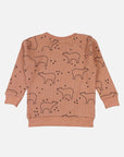 Bear Silhouette Sweatshirt - Ember- Rückseite