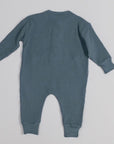 Baby Natural Overall aus Bio-Baumwolle in Petrol