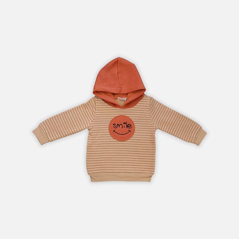 Smile Kapuzenpulli - Orange - Cheeky Nomads