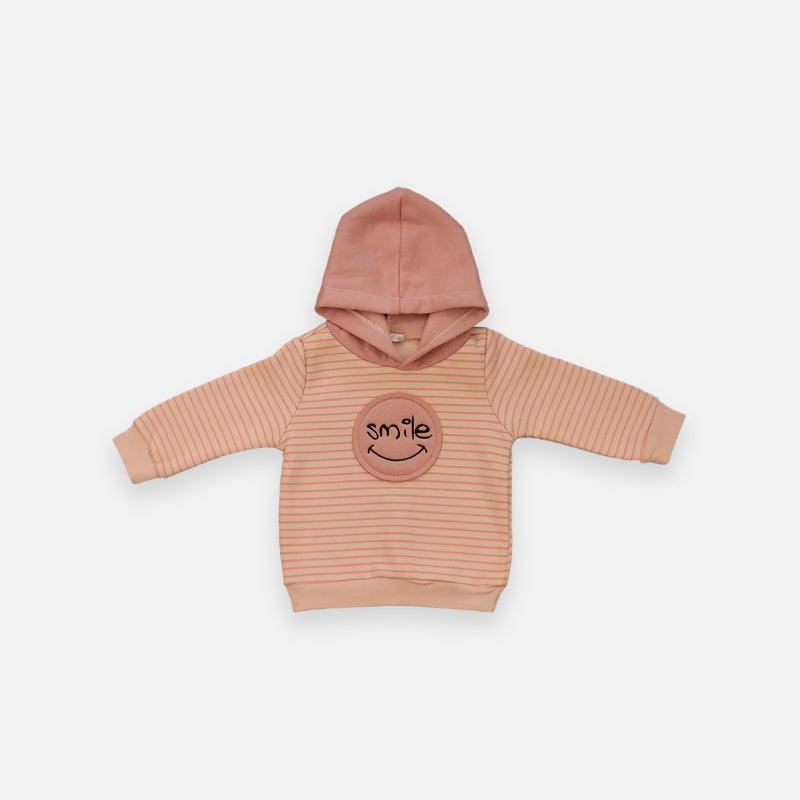 Smile Kapuzenpulli - Pudderrosa - Cheeky Nomads