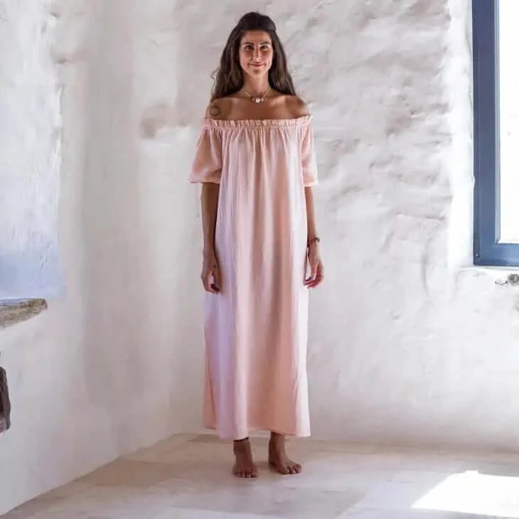 Das romantische Sile schulterfreies Kleid - Cheeky Nomads