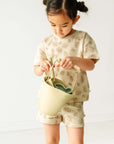 Ensemble T-shirt et short en coton bio - Seashells