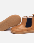 Axelle Lauflernschuhe Braun - Marine Elastisch - Unten