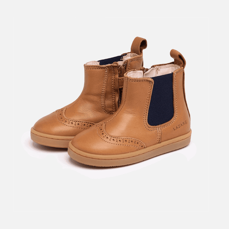 Axelle Lauflernschuhe in Braun /Marine