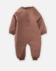 Baby Bear Strampler aus Baumwolle in Braun