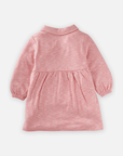 Pink Melange Kleid aus Baumwolle - Cheeky Nomads
