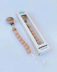 Bio Beiss -Schnullerkette - Spring Peach Edition - Cheeky Nomads