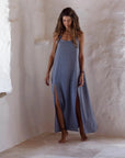 Damen Sile Maxikleid