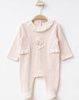 0/9 MONTHS GIRL HEART BALLOON EMBROIDERED GUIPURE WINTER TULLE