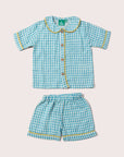 Kinder Pyjama Short Set - Blue Moon