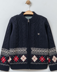Strickjacke aus Baumwolle für Jungen