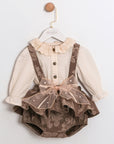 Kleid mit Bolero Set für Mädchen