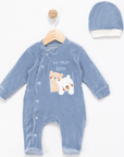 Baby Overall Set aus Baumwolle Velvet My First Bear