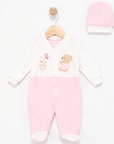 Baby Overall Set aus Baumwolle Velvet Little Bear