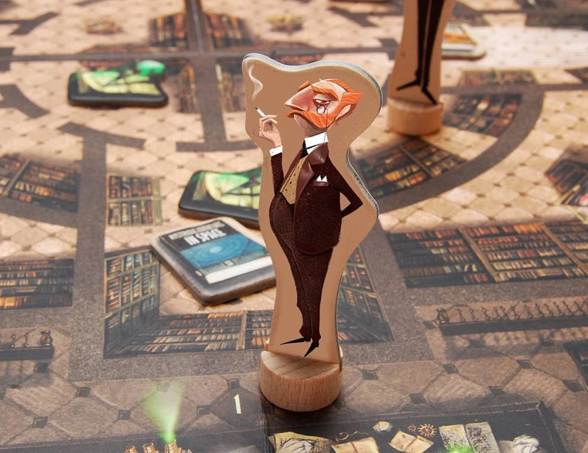 Marbushka Brettspiel 8+  The Mysterious Library