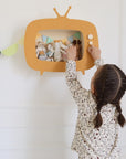 Salbei Holz TV-Box Wanddekoration Kinderzimmer