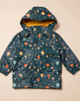 Waterproof Kids Rain Jacket made from recycled PET