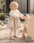 Babykleid mit Blumen & Rüschen – Floral Dreams