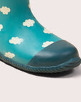 Bottes en Caoutchouc avec doublure pour enfants - Nuage bleu