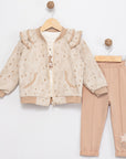 3-teiliges Baby Outfit für Mädchen aus Baumwolle