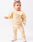 2-teiliges Baby Outfit aus Baumwolle für Mädchen be happy together