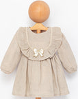 Baby besticktes Kleid aus natürlicher Baumwolle