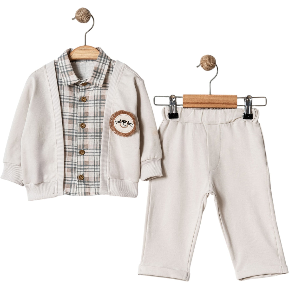 2-teiliges Baby Outfit aus Baumwolle Lion