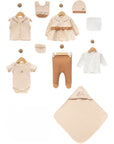 Baby Waffel 10-teiliges Set mit Spitze
