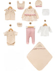 Baby Waffel 10-teiliges Set mit Spitze