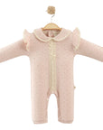 Baby Overall aus Baumwolle mit Spitzen-Details