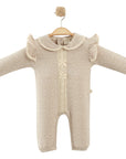Baby Overall aus Baumwolle mit Spitzen-Details