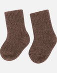 Little Steppe Socken aus Yakwolle - Braun
