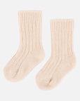 Little Steppe Socken aus Wolle - Weisse Farbe