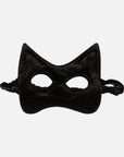 Schwarze Katzenmaske