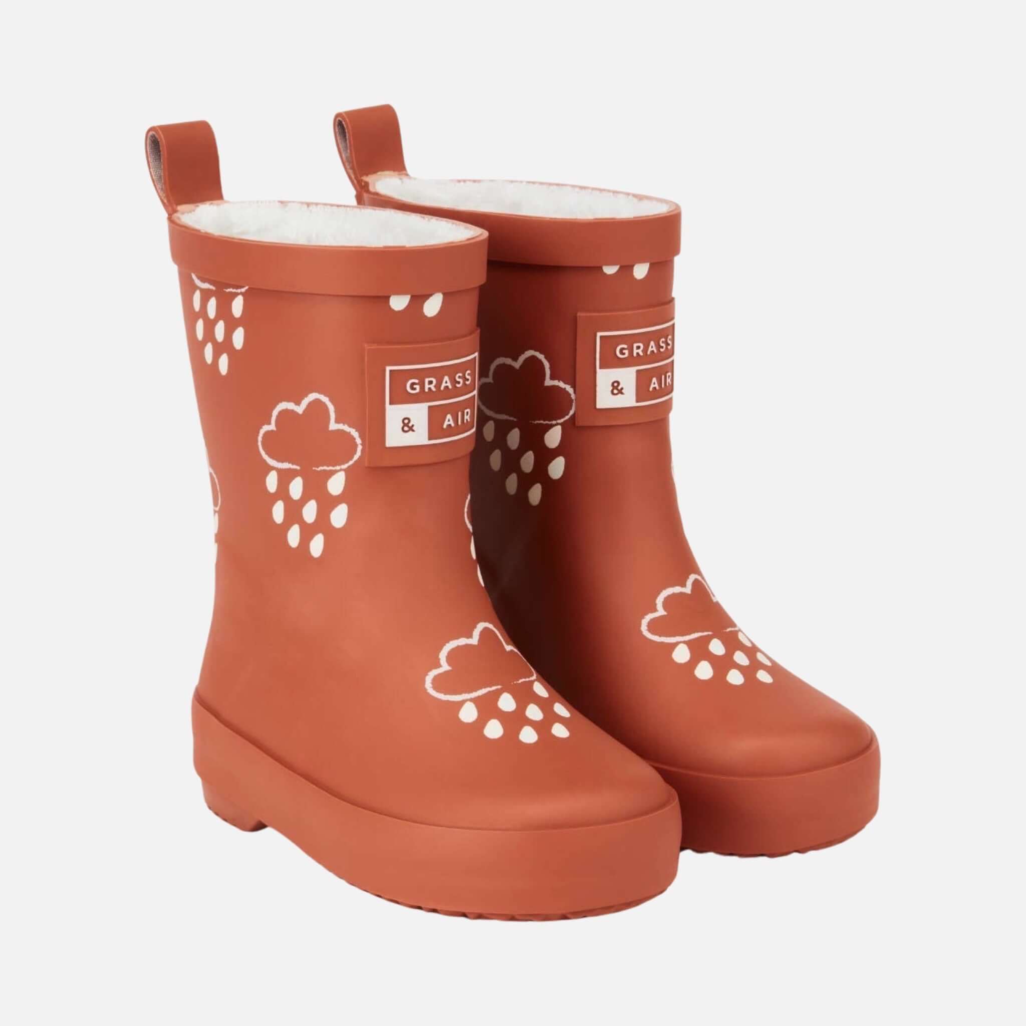 Stivali di gomma che cambiano colore - In arancione bruciato