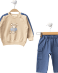 2-teiliges Baby Outfit Denim Bear aus Baumwolle