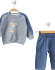 2-teiliges Baby Outfit Denim Bear aus Baumwolle