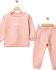 2-teiliges Baby Set Baumwoll-Trainingsanzug Smile (Oberteil & Hose)