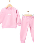 2-teiliges Baby Set Baumwoll-Trainingsanzug Smile (Oberteil & Hose)