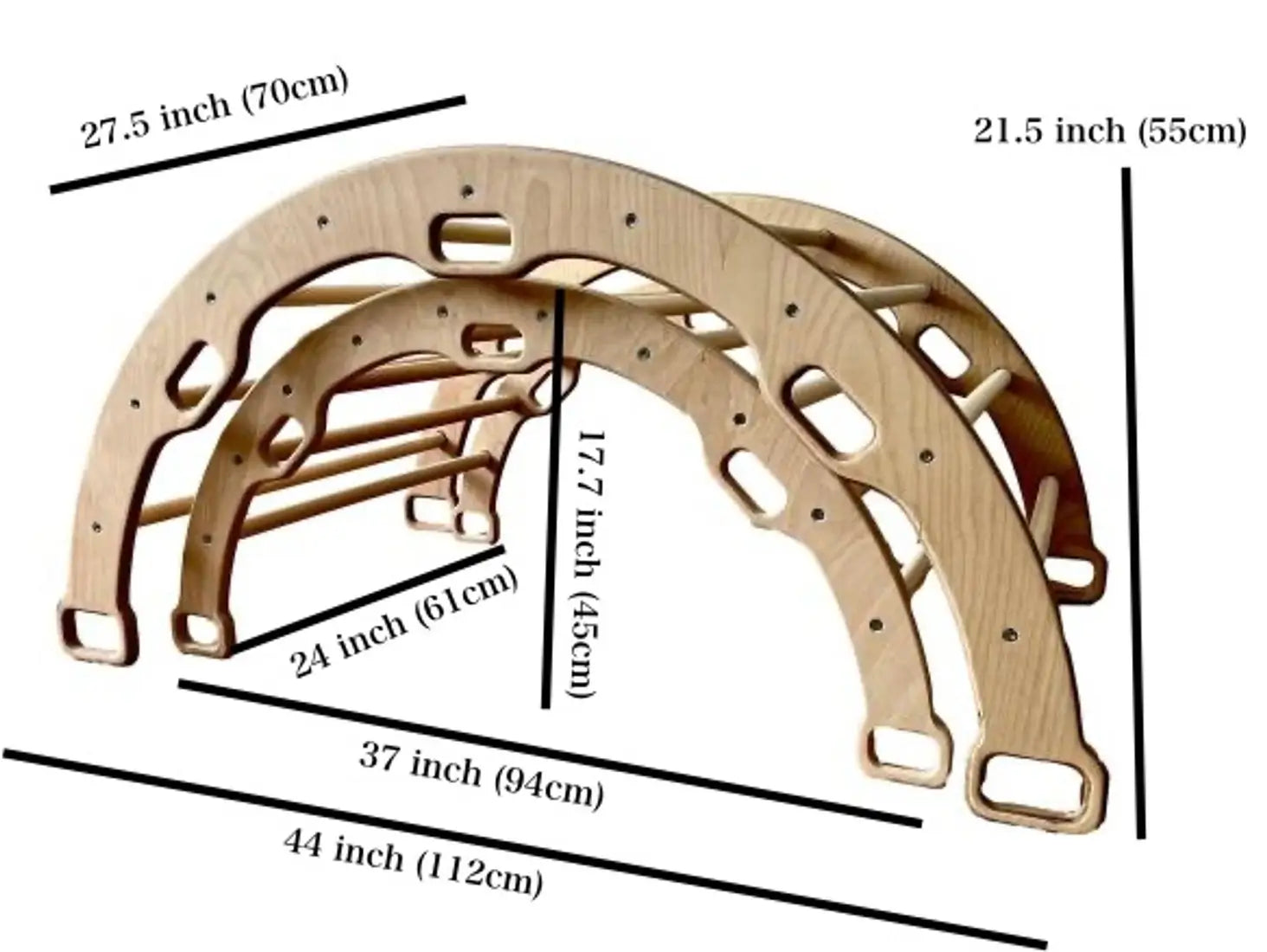 Montessori Kletterbogen Set - Safari