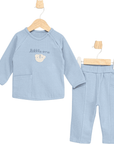 2-teiliges Little One Pyjama aus natürlicher Baumwolle