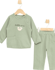 2-teiliges Little One Pyjama aus natürlicher Baumwolle