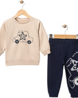 2-teiliges Jungen Baby Set Trainingsanzug Let’s Play (Oberteil & Hose)