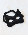Schwarze Katzenmaske